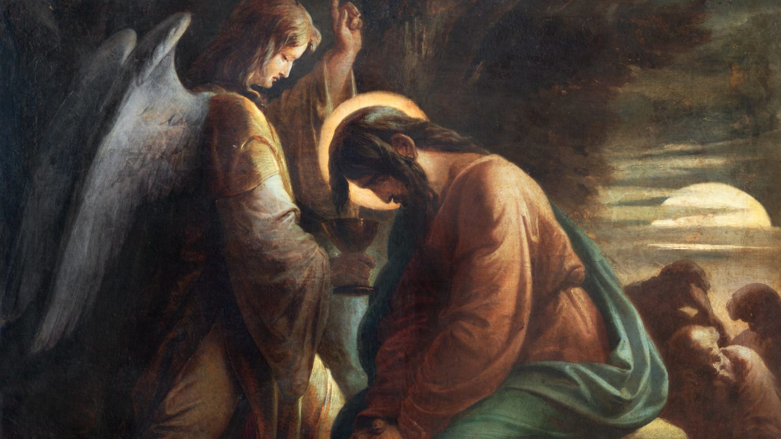 Una oración para cuando sufras | Angelus en Español, image size:1536x864