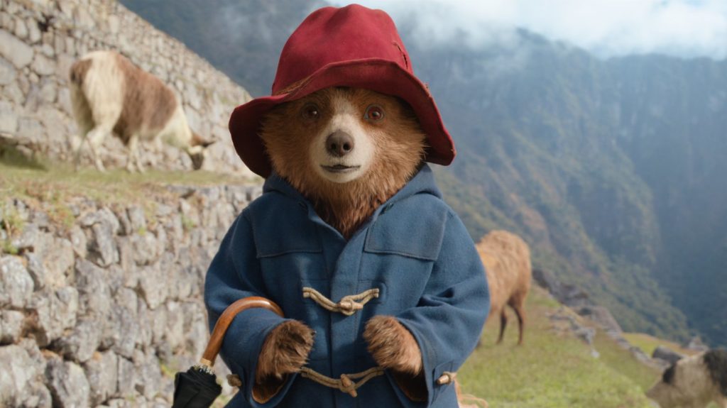 El personaje animado Paddington aparece en una escena de la película Paddington en Perú. La clasificación de OSV News es A-I — apta para todo público. La clasificación de la Motion Picture Association of America es PG — se sugiere la supervisión parental. Parte del contenido puede no ser adecuado para niños. (Foto de OSV News/Columbia)