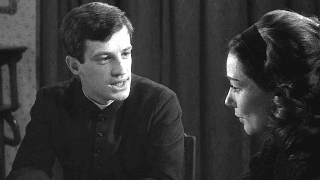 Una escena de la película de 1961 Léon Morin, Priest. (IMDB)