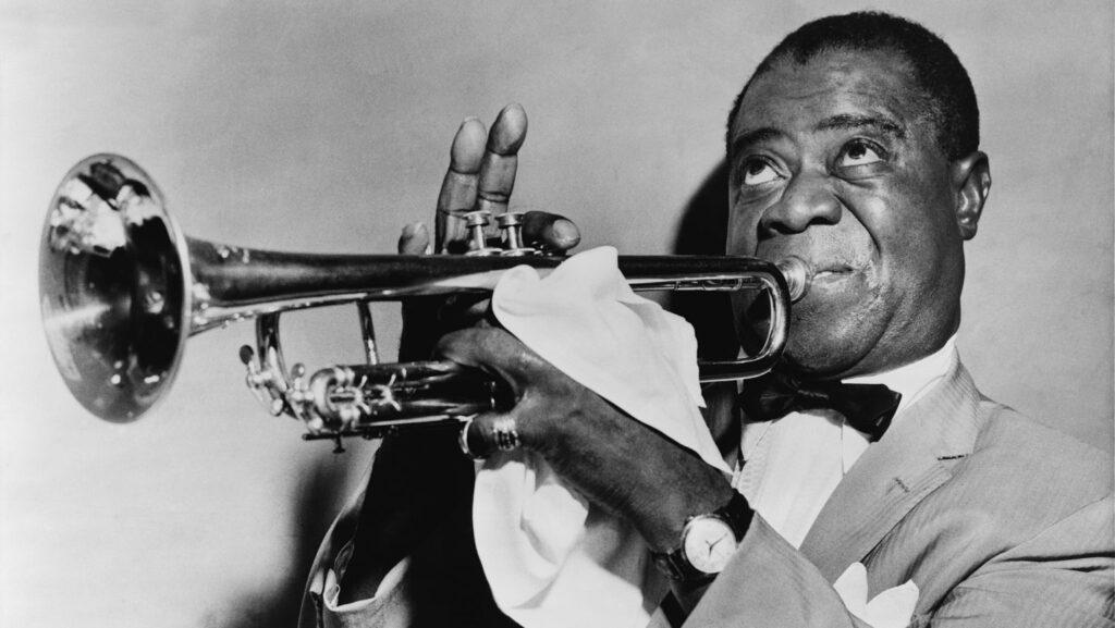 Louis Armstrong en 1953. (Wikimedia Commons)