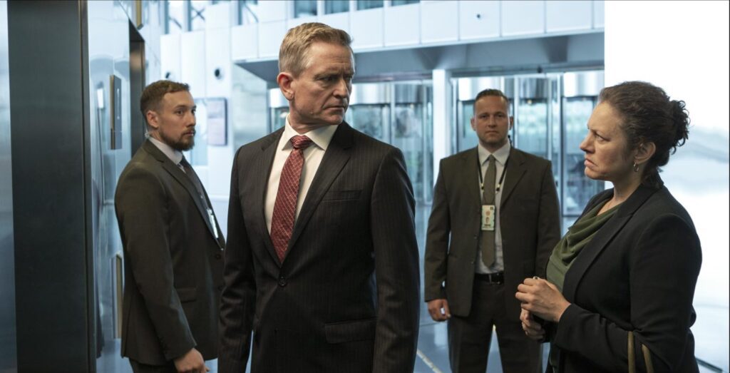 El actor Henrik Mestad como el primer ministro noruego Jesper Berg en la serie “Occupied”. (IMDB)
