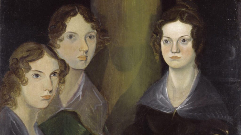 Las hermanas Brontë, Anne, Emily y Charlotte. (Wikimedia Commons)
