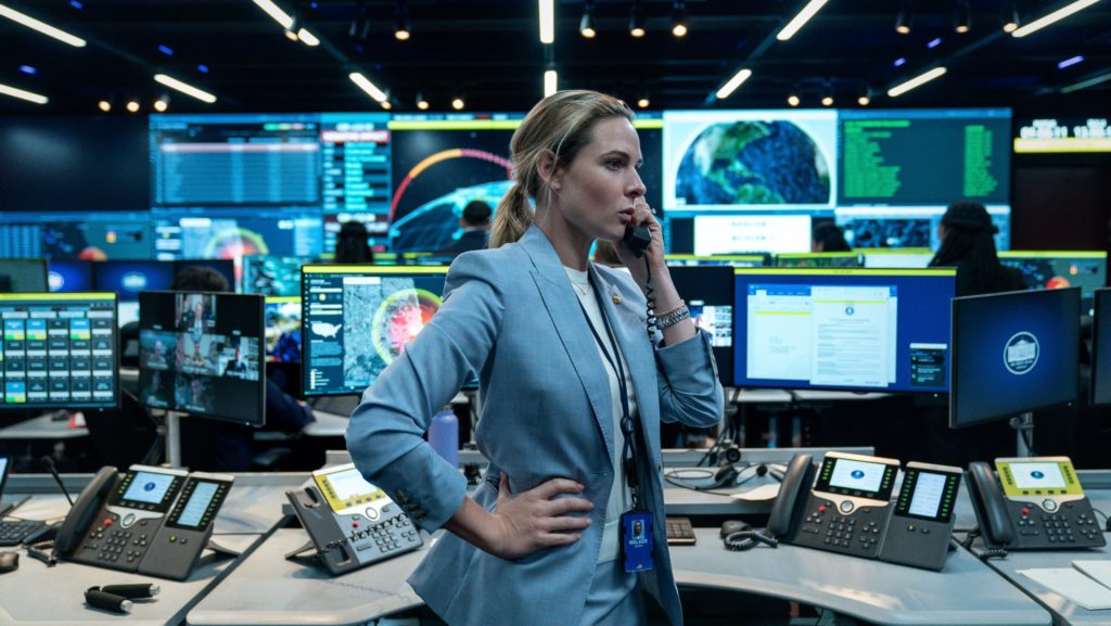 Rebecca Ferguson como la capitana Olivia Walker en “A House of Dynamite”. (Cr. Eros Hoagland/Netflix © 2025)