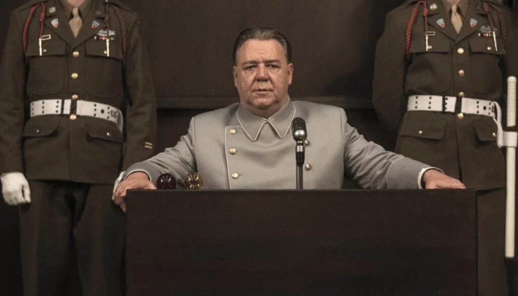 Russell Crowe en “Nuremberg.” (IMDB)