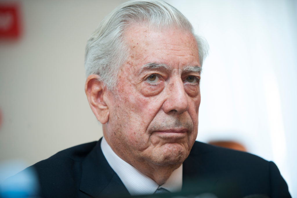 Mario Vargas Llosa en 2015. (Shutterstock)