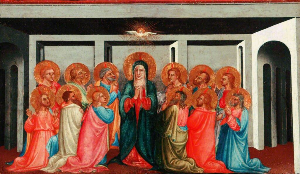 “Pentecostés”, Escuela Italiana (florentina), colección de la Walker Art Gallery. (Wikimedia Commons)
