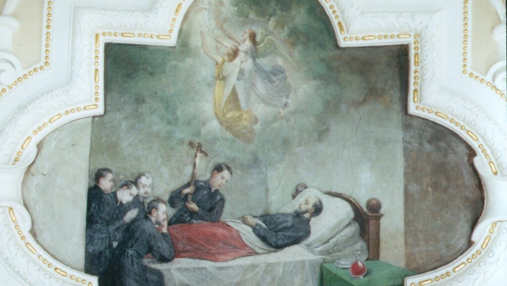 "Escena de la vida de san Ignacio de Loyola", obra de Josef Bosáček (1857-1934, República Checa). (Wikimedia Commons)