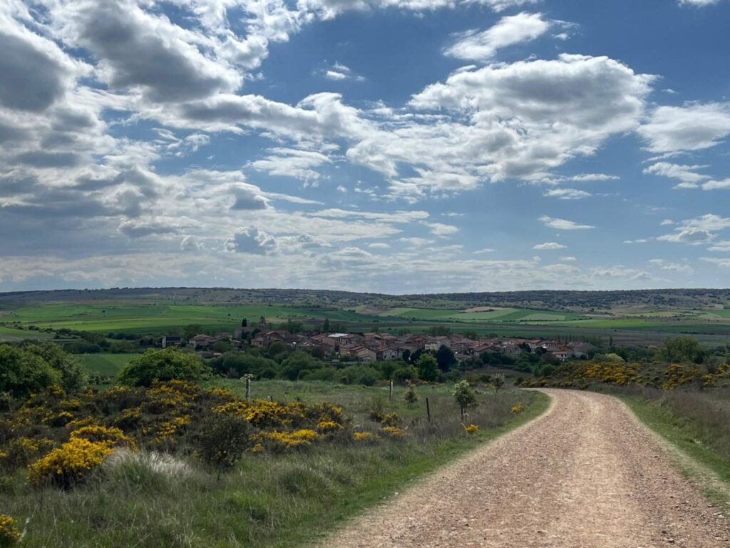 Ventosa, una localidad de la región española de La Rioja situada a lo largo de la ruta de peregrinación del Camino de Santiago recorrida por la autora. (Mary Agnes Erlandson Cerny)