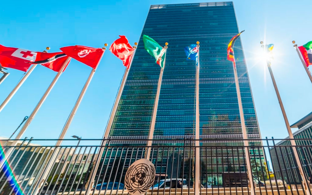 Sede de la ONU en Midtown Manhattan. | Crédito: Gabriele Maltinti/Shutterstock.