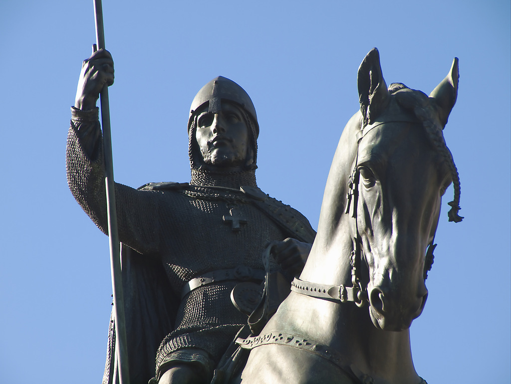 Una estatua de San Wenceslao. (Flickr)