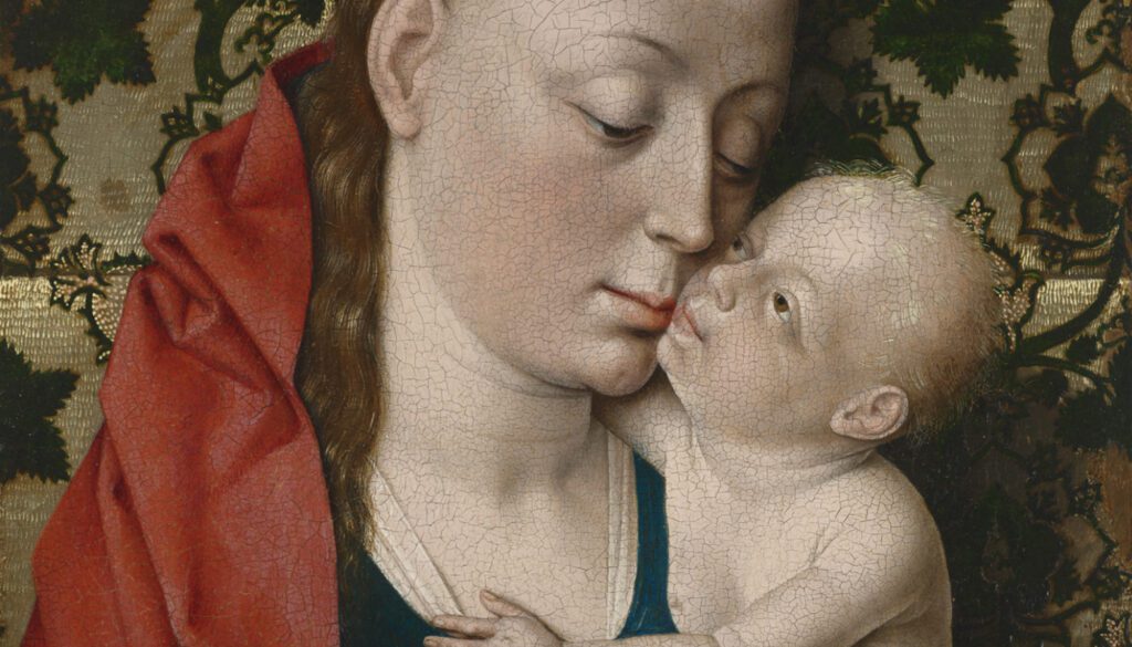 “La Virgen y el Niño”, de Dieric Bouts (c. 1415-1475), pintor neerlandés. (Cortesía del Museo de Bellas Artes de San Francisco)